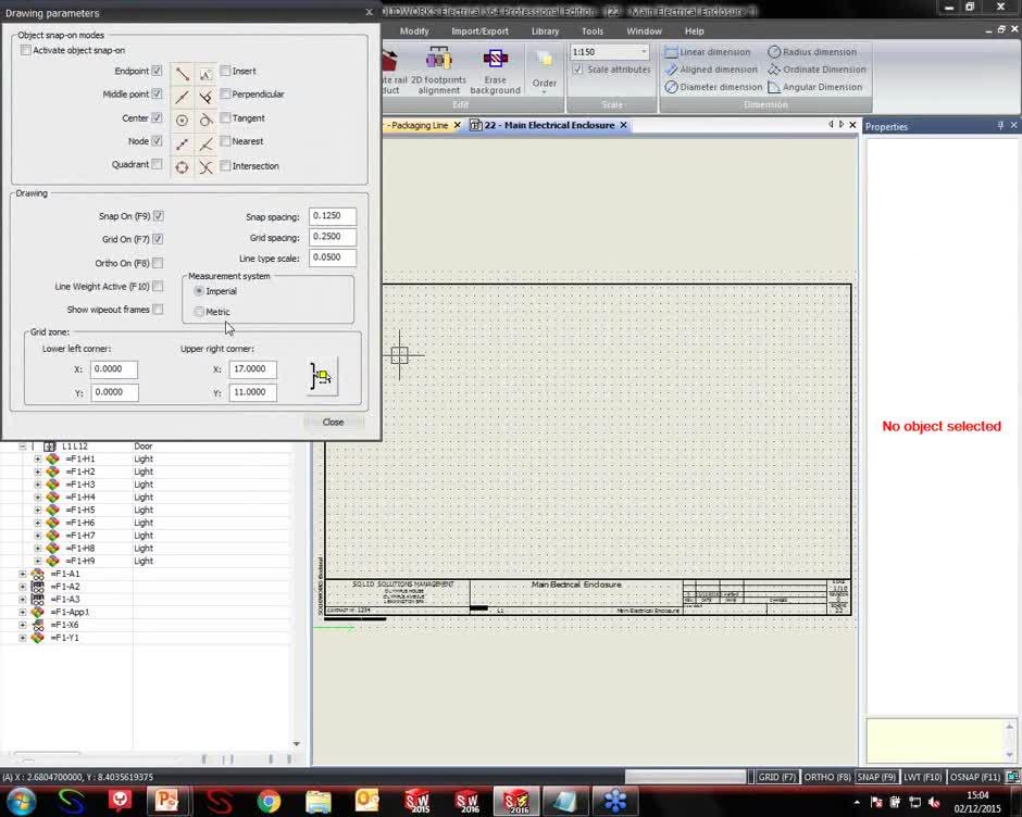 Cabinet Layout Drawings
