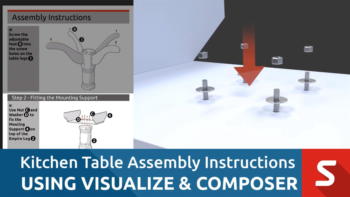 Assembly Instructions Using Visualize and Composer