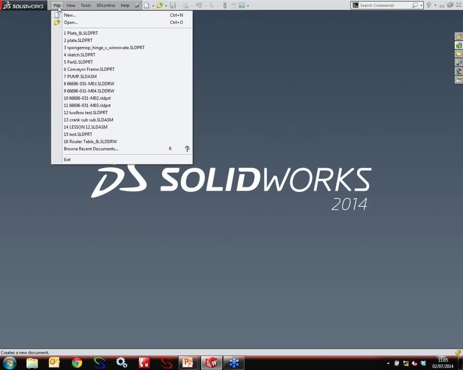 Lesson 1 SOLIDWORKS Essentials Training