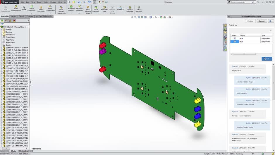 SolidWorks PCB Easily Integrate Design Data