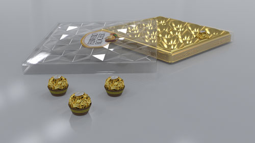 SOLIDWORKS-Visualize-Fillets-Chocolate-Ferrero-Rocher