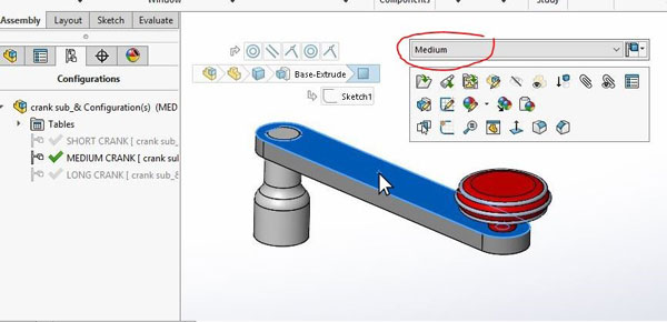 Crank Sub Assembly 