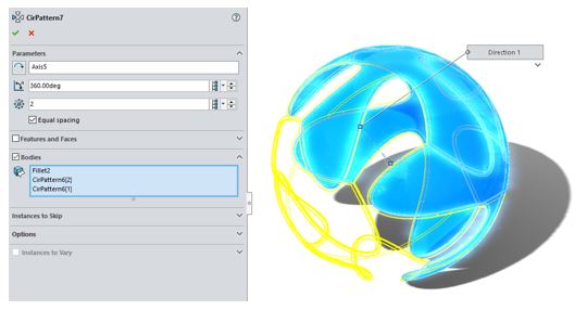 SOLIDWORKS Model -  Beau Jeu Ball