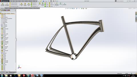 Modelling a Bike – The Frame