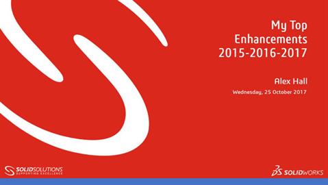 My Top Enhancements 2015 - 2017