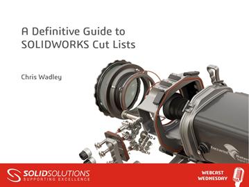 A Definitive Guide to SOLIDWORKS Cut Lists