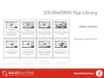 SOLIDWORKS App Library