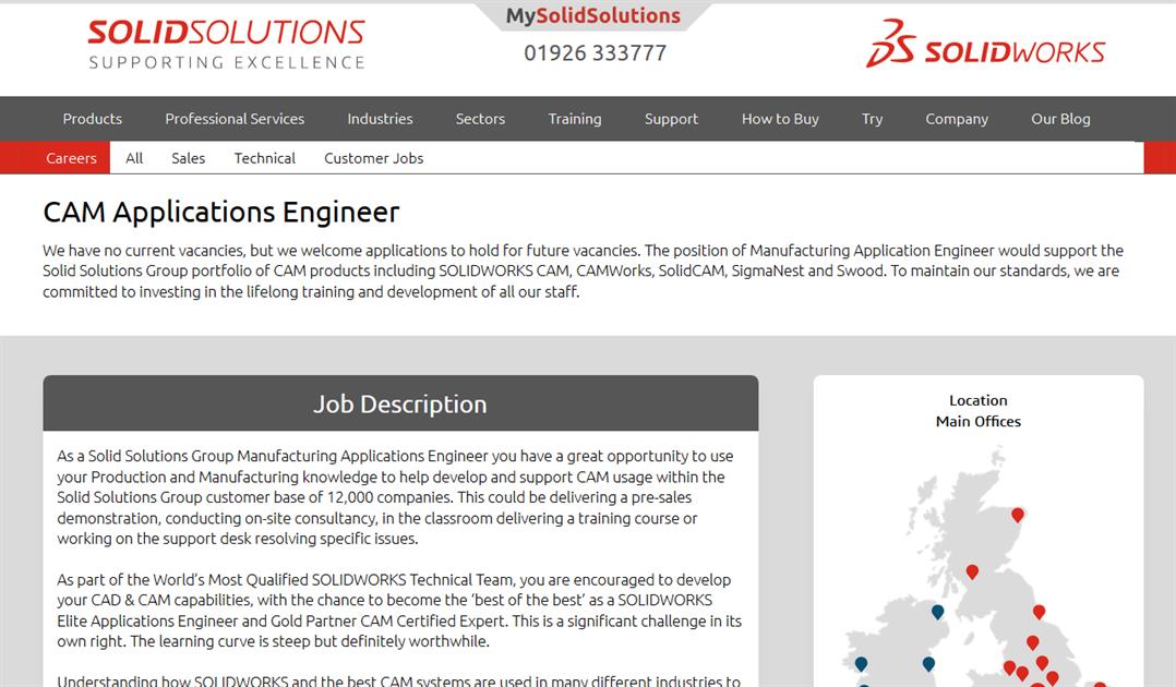 CAM Applications Engineer