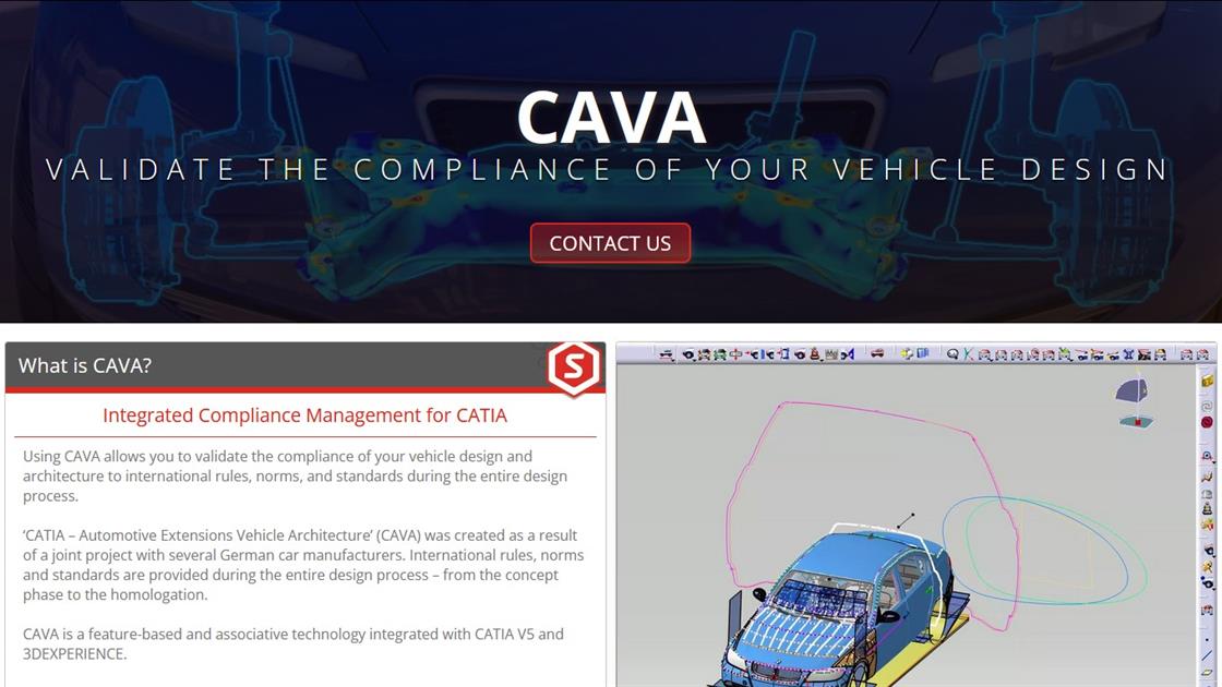 CAVA Integrated Compliance Management for CATIA