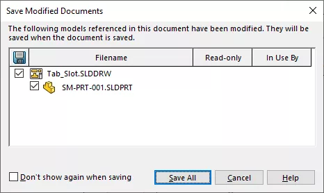 save-all-modified components