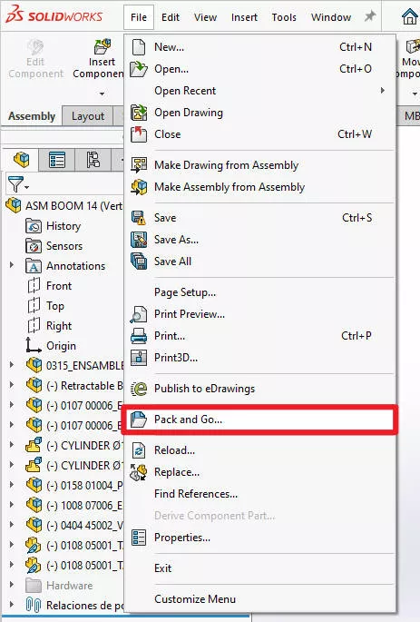 solidworks-pack-and-go-file-selection