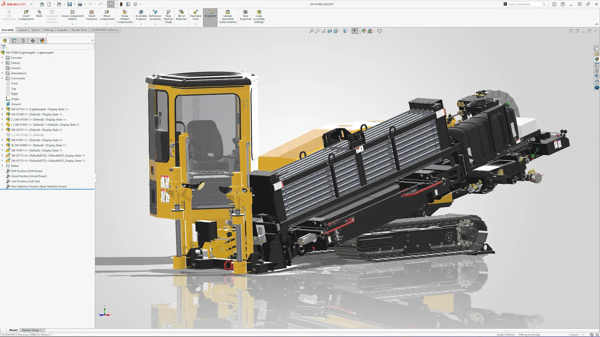 solidworks assembly vermeer agriculture machinery 3