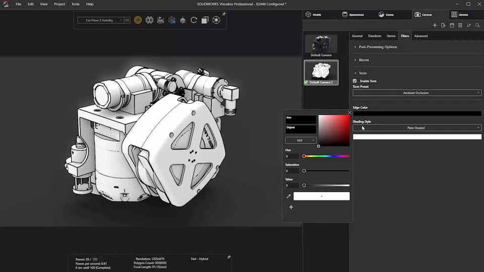 solidworks 2021 visualize