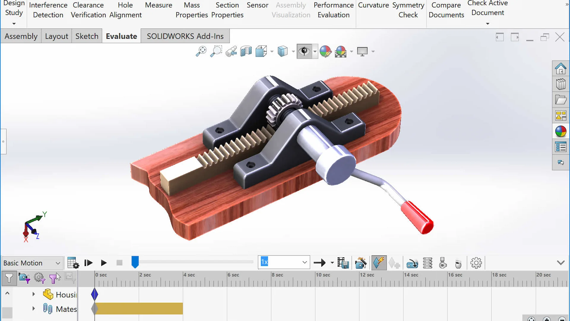 solidworks motion simulation training