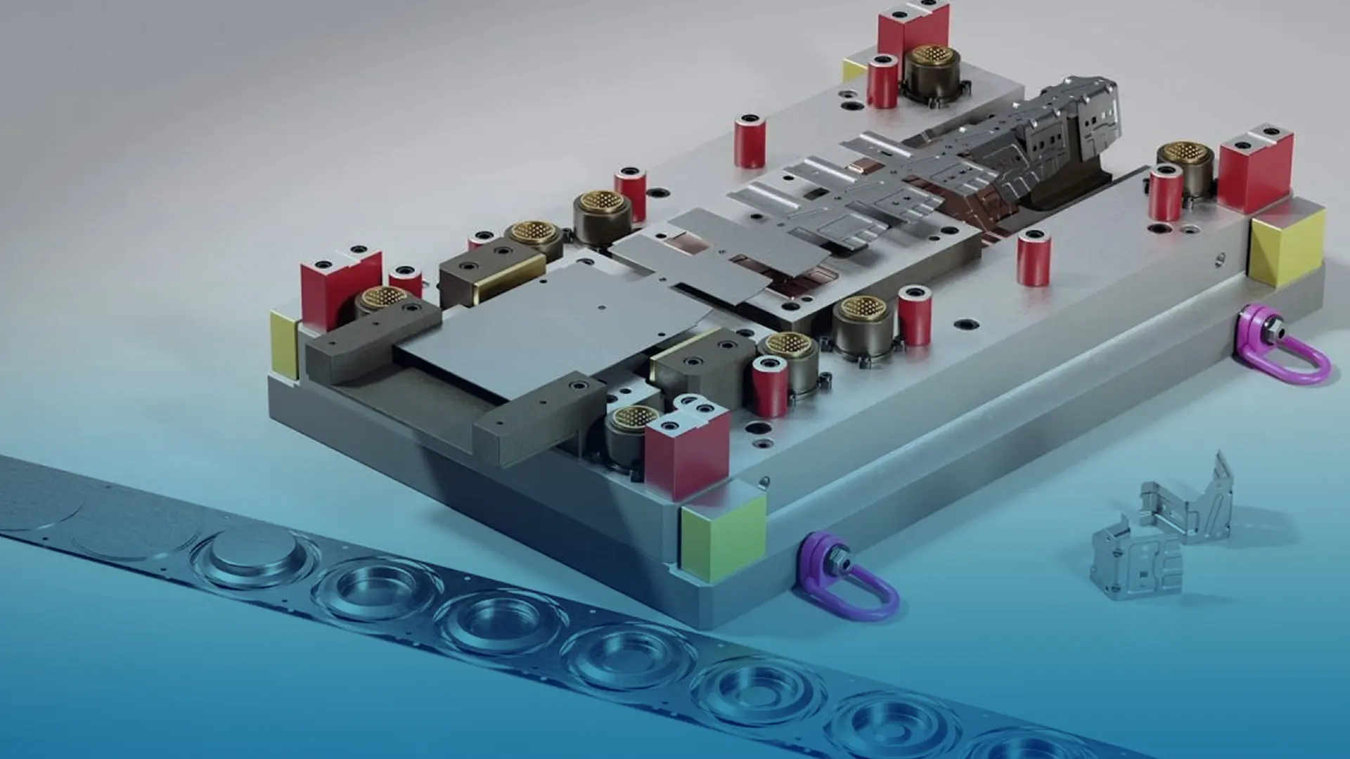 Logopress die design solidworks