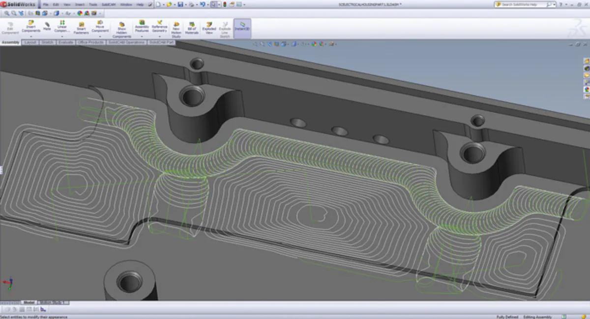 solidcam toolpaths imachining islandmoating2