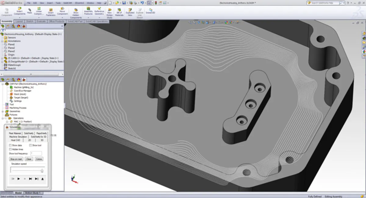 solidcam toolpaths imachining morphingspirals1