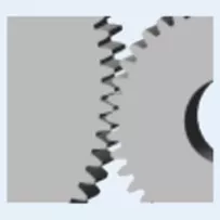 Efficient modelling of machinery components 3d contact