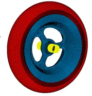 fea simulation assembled condition