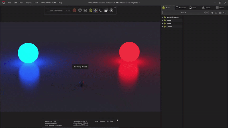 howtocreaterealisticlightinginsolidworksvisualize emissive appearances ezgif.com video to gif converter