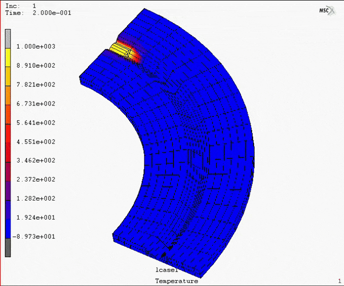 howtosimulateweldingwithmscmarc thermo mechanical solution