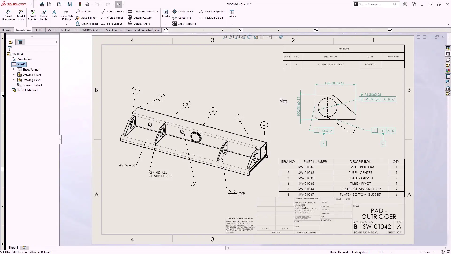 solidworks 2026 whats new improved drawing