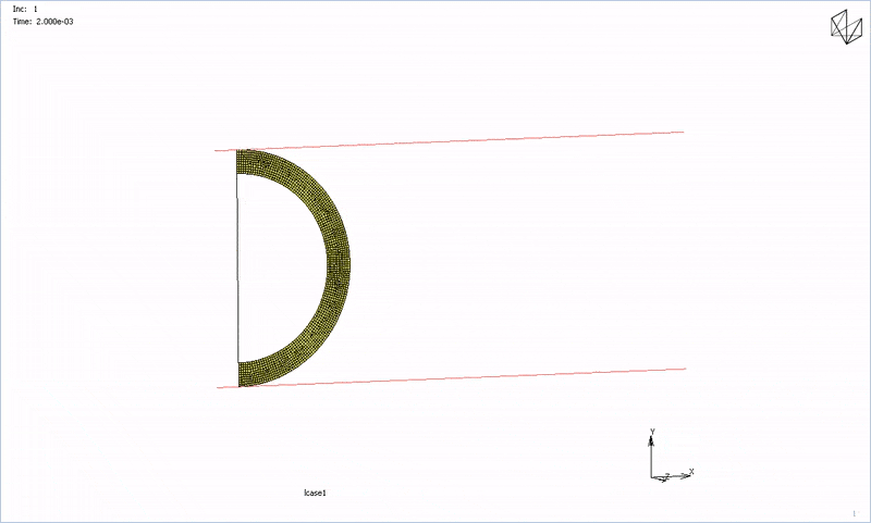 a simple approach to modelling fluid filled structures with msc marc fluid lessvoid compression