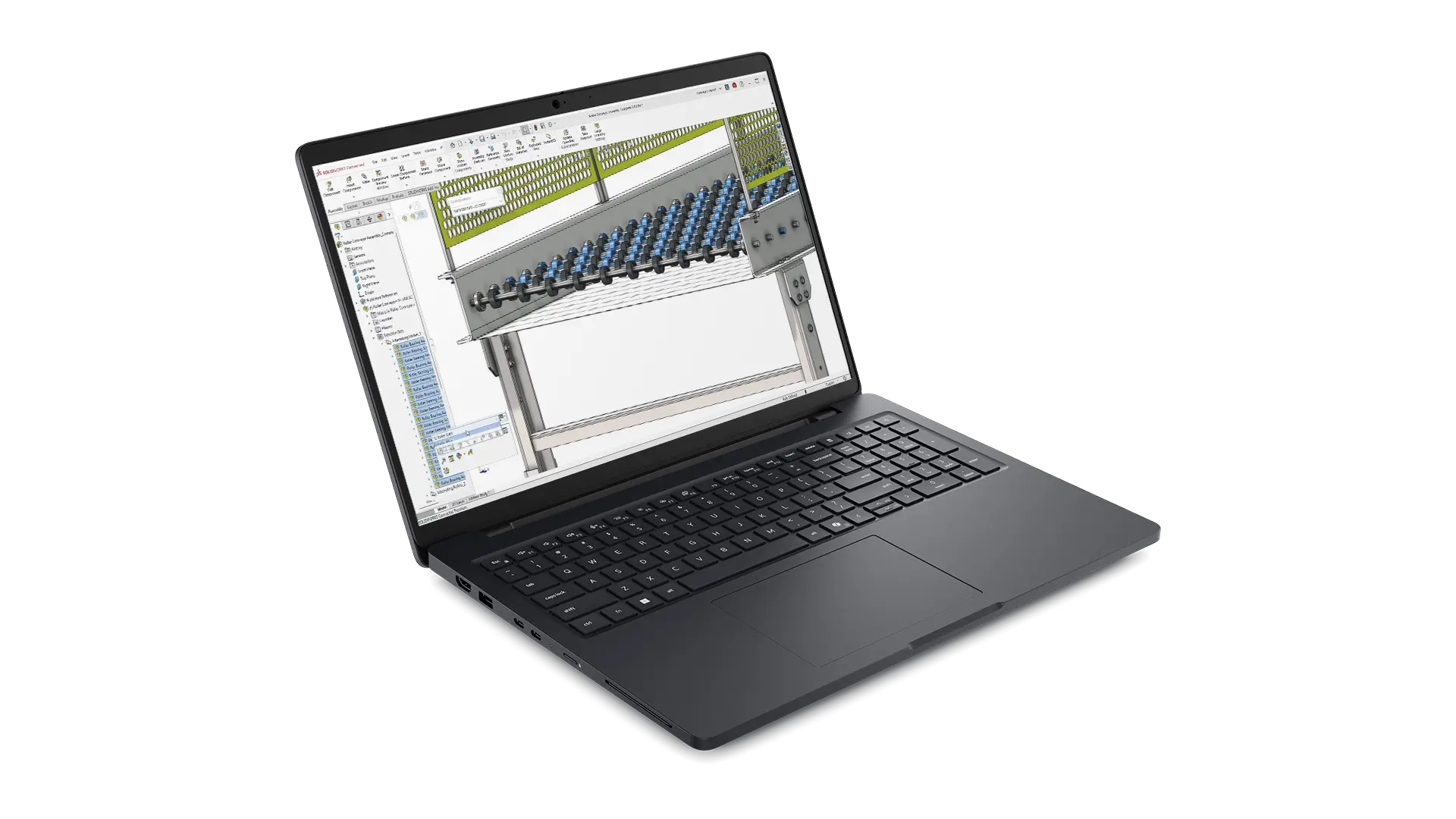 dell pro max 16 facing right