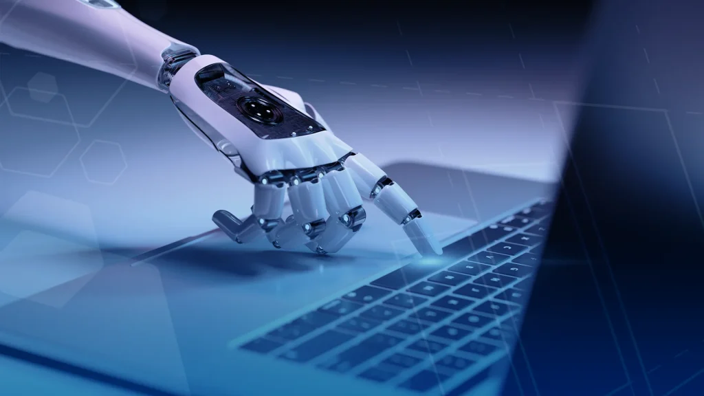 ai in solidworks laptop illustration
