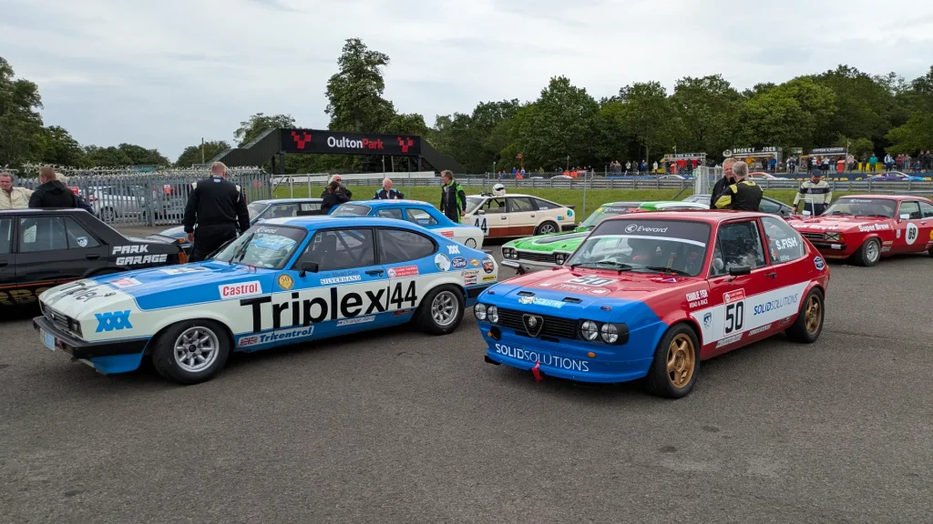 the alfa-sud returns to the circuit.