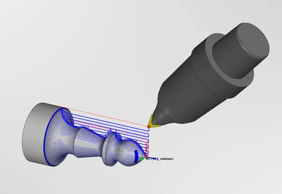 roughing and finishing process solidcam