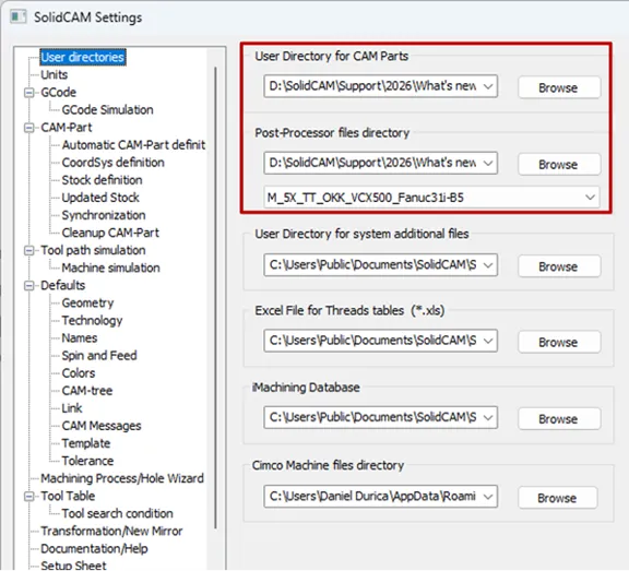 CNC-Controller path has moved into User Directories