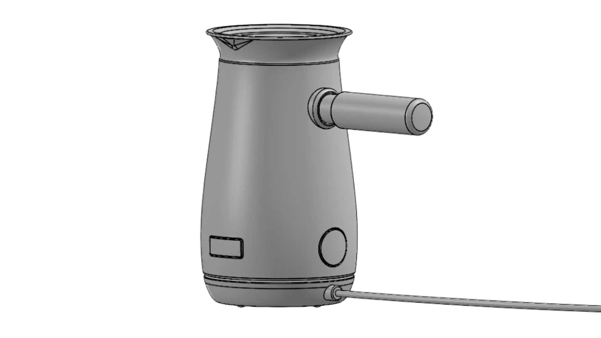 When Does a CAD Model Stop Being Enough? 3 Hot drink maker CAD model