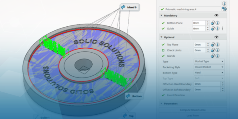 Feature Image Rework Areas 3Dexperience DELMIA Machining