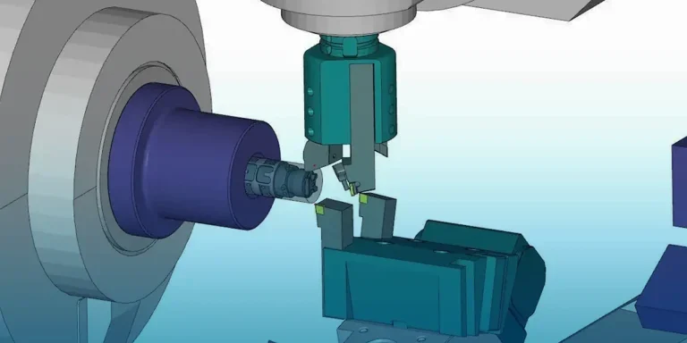 solidcam mill turn cnc machining