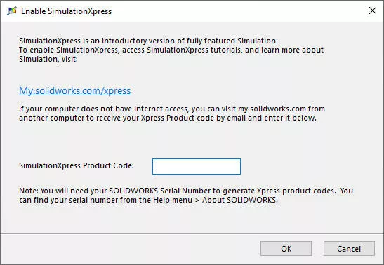 05 simxpress product code