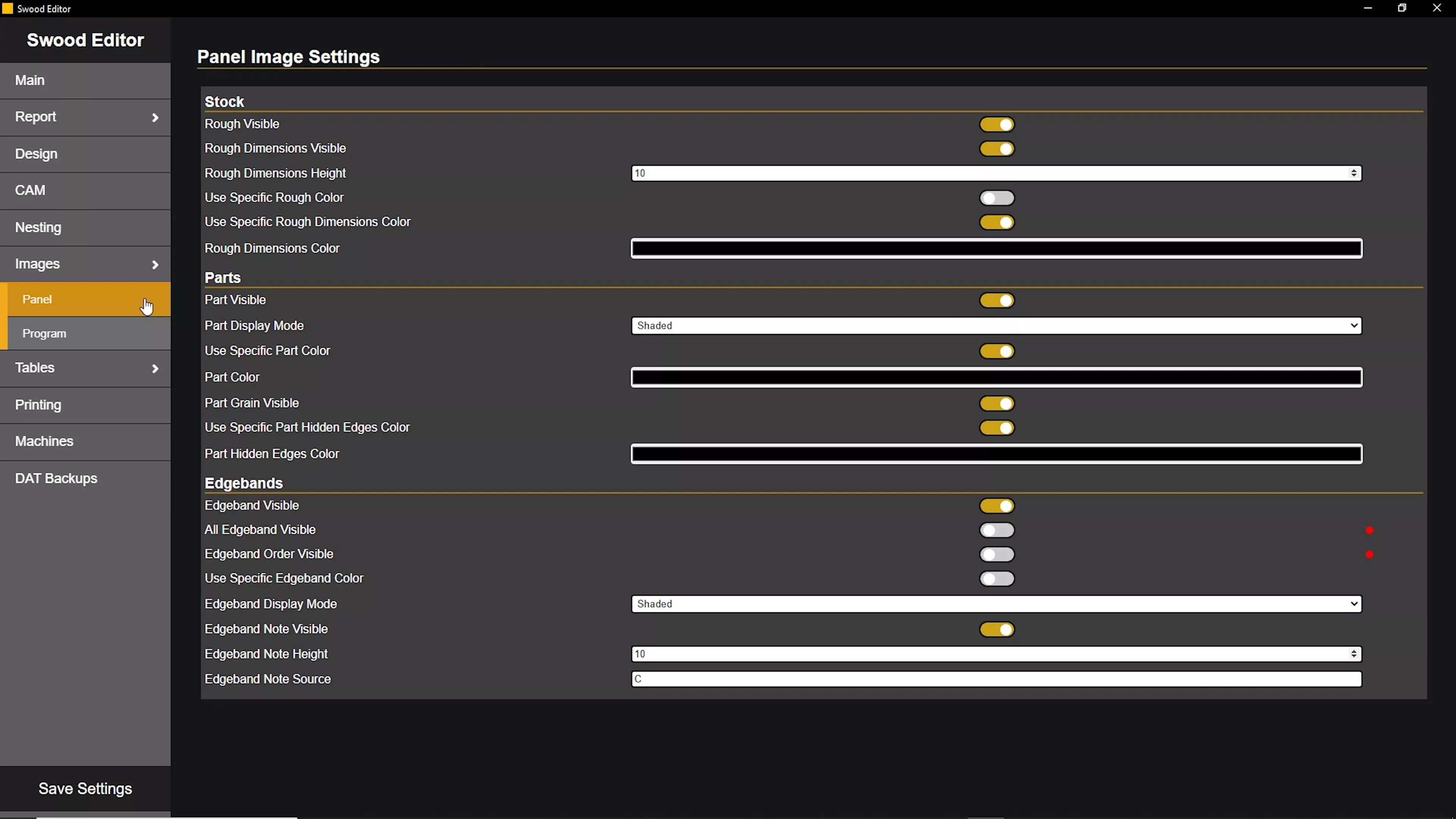 how to install and use swood editor 6 06 image settings