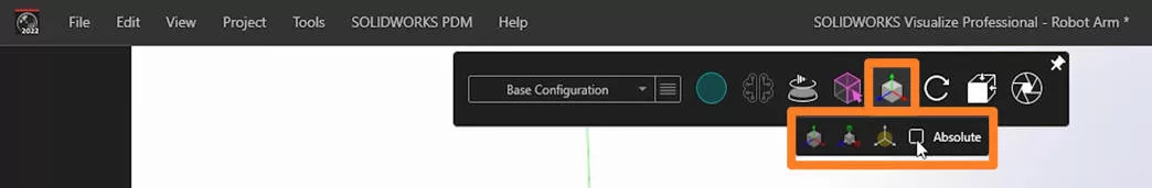 solidworks tips: how to animate rotations in solidworks visualize 2 03absolute