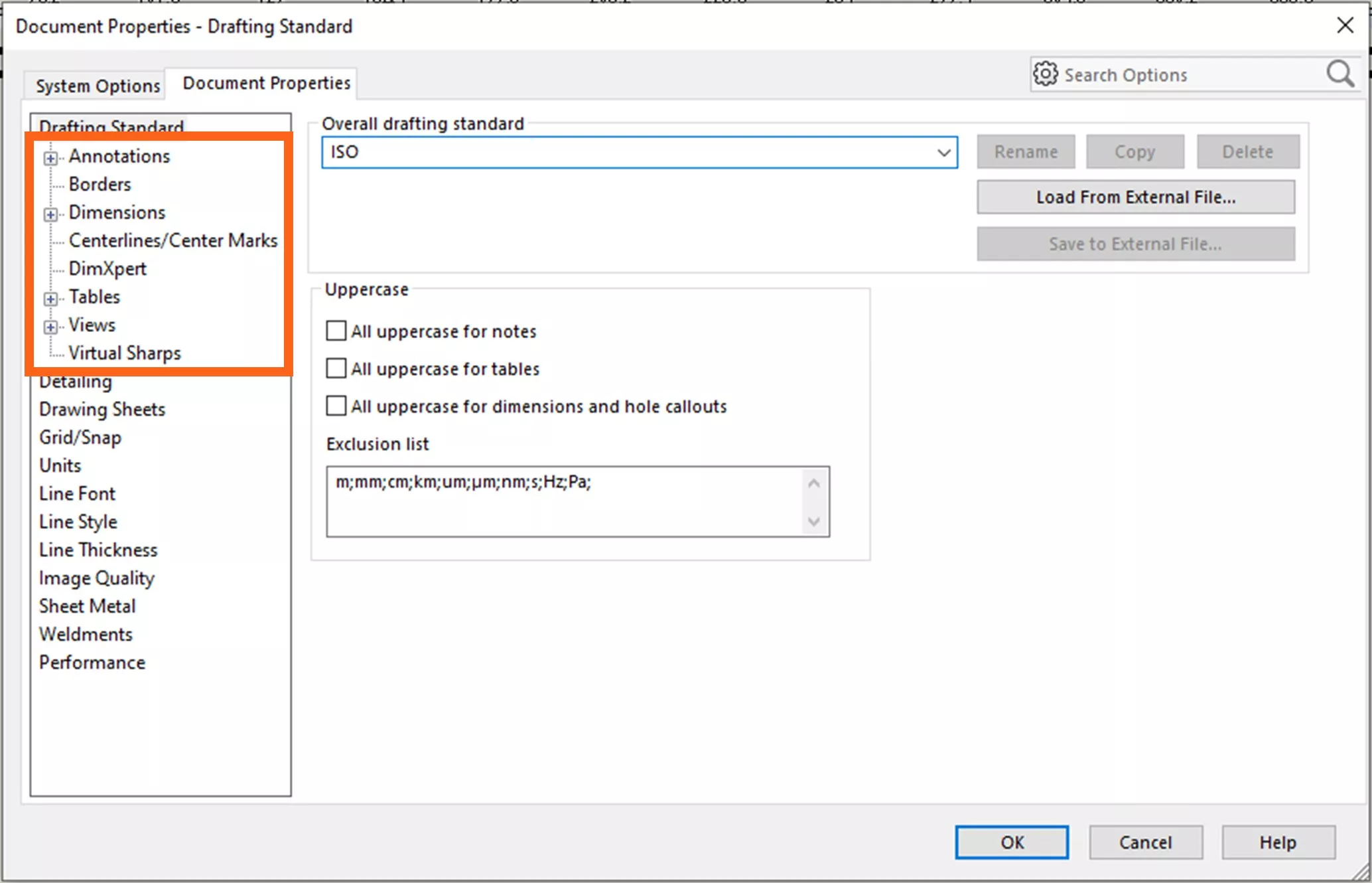 how to make better solidworks drawing 3 03 settings
