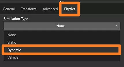 04 physics settings