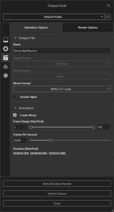 15 animation options