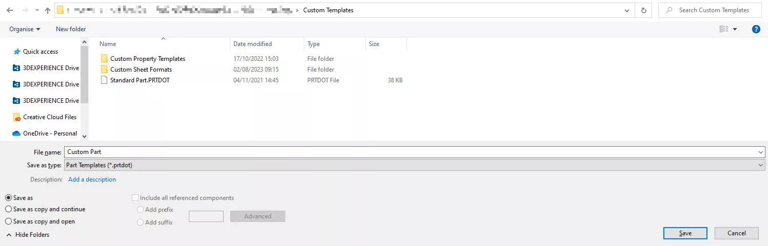 solidworks tips: how to create part templates in solidworks 9 09 custom folder
