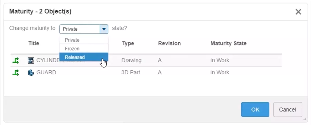 how to revision solidworks files and release engineering data in the 3dexperience platform 2 2