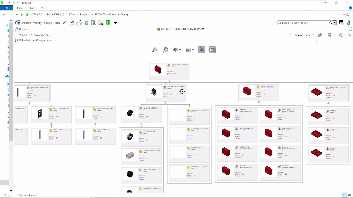 data management: 10 tips to mastering solidworks pdm 2025 2 b0106 002