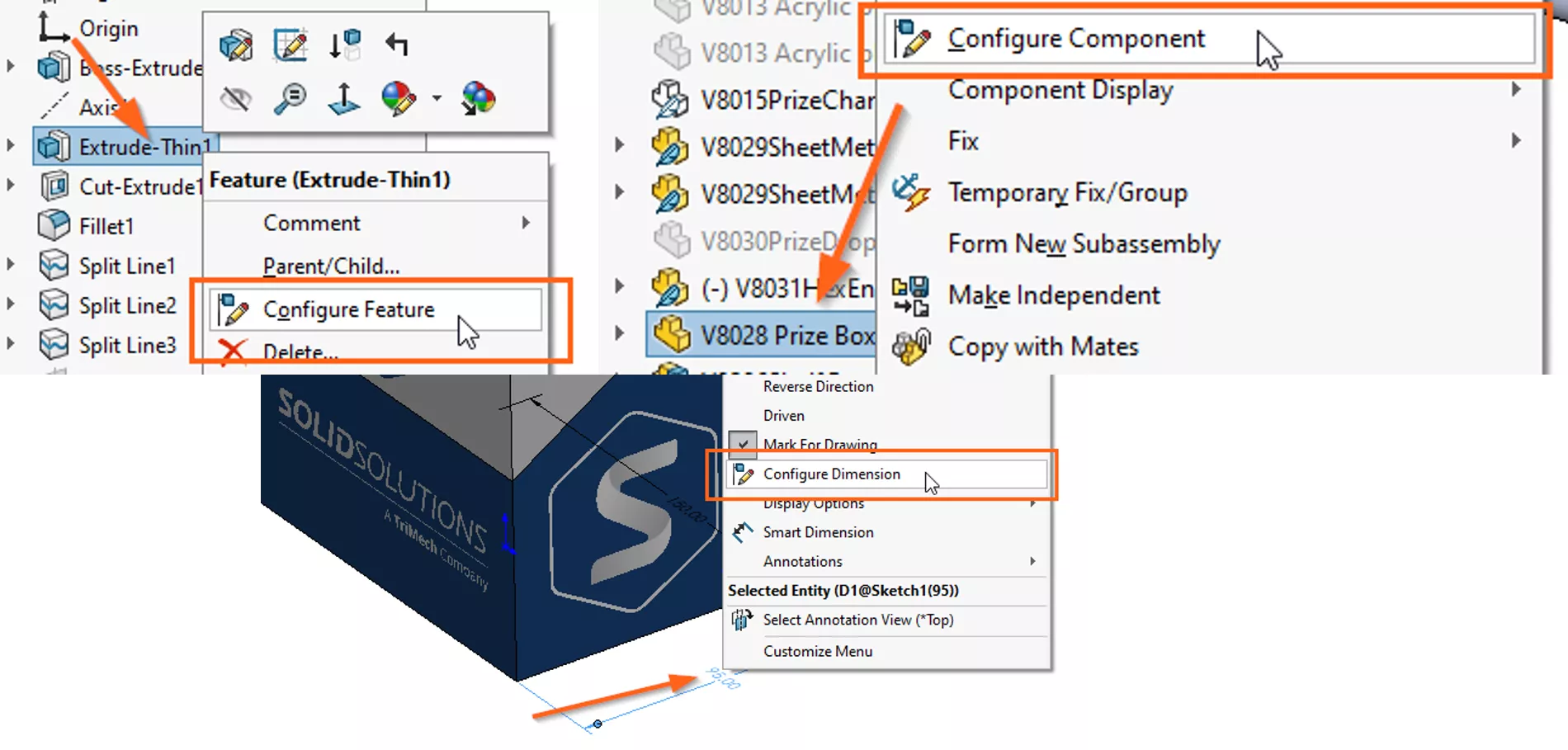 a simple guide to using configurations in solidworks parts and assemblies 4 4