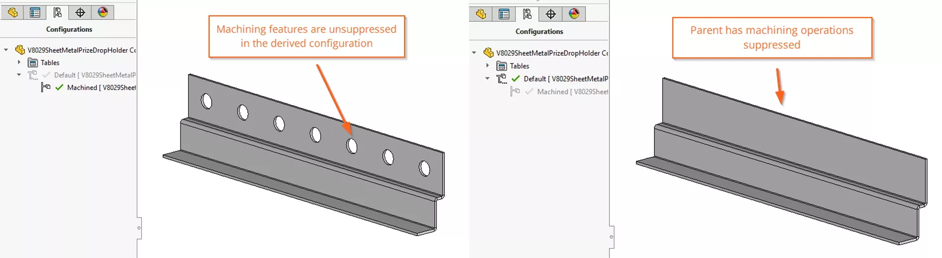 a simple guide to using configurations in solidworks parts and assemblies 5 5