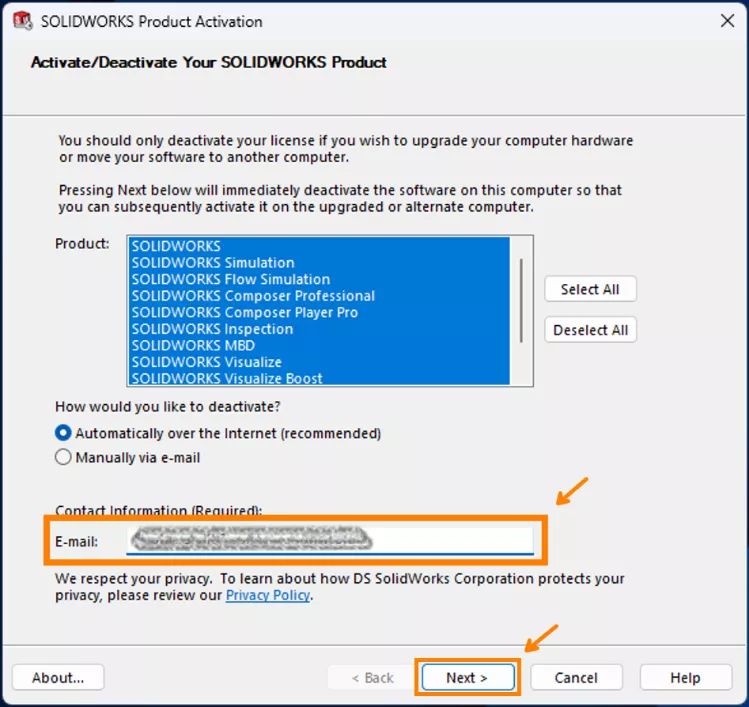 activation count exceeded: how to transfer a solidworks license 5 image009