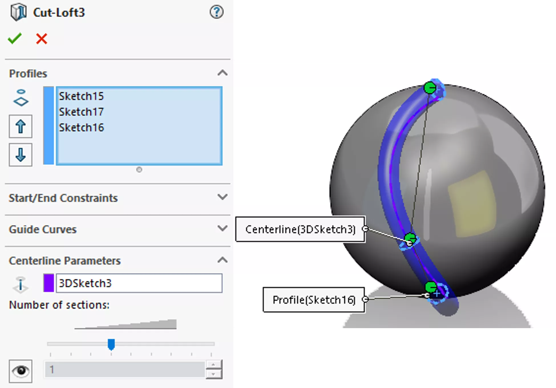 vintage bauble tutorial: how to combine helixes, surfaces and sweeps in solidworks 7 7