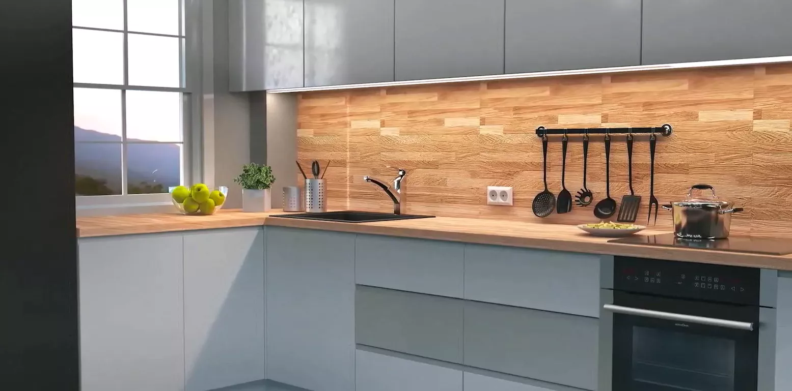 rendered kitchen
