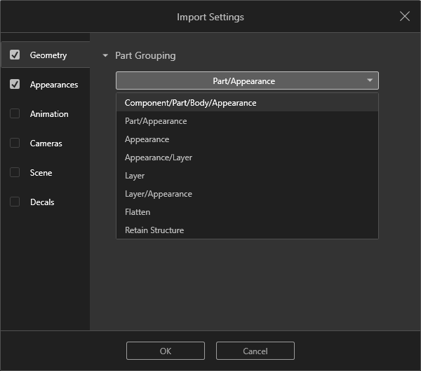 new import method solidworks visualize 2022